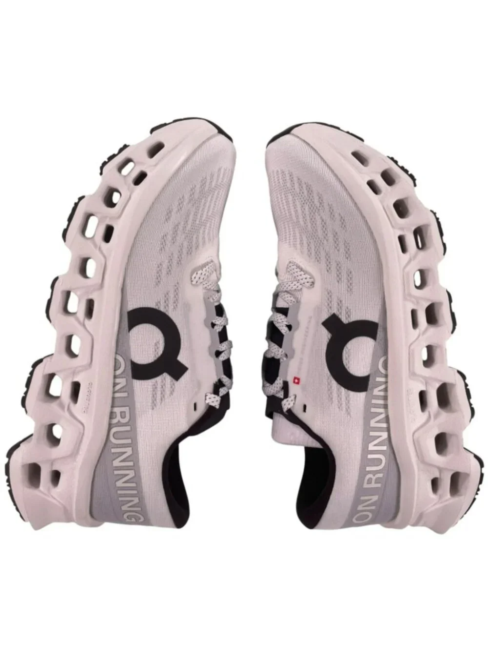On Cloudmonster 3 Running Sport Shoes Athletic White Women'sWalking  Size 8 NEW